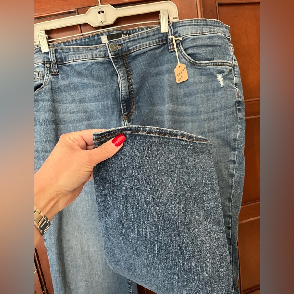 Kut from the Kloth Classic Light Wash Jeans Women’s Size 24W - Picture 5 of 13